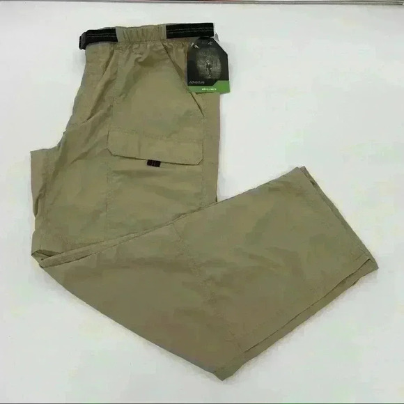 Eastern Mountain Sports Men’s Nylon Cargo Pants Tan Size 38 x 32” - Picture 1 of 11
